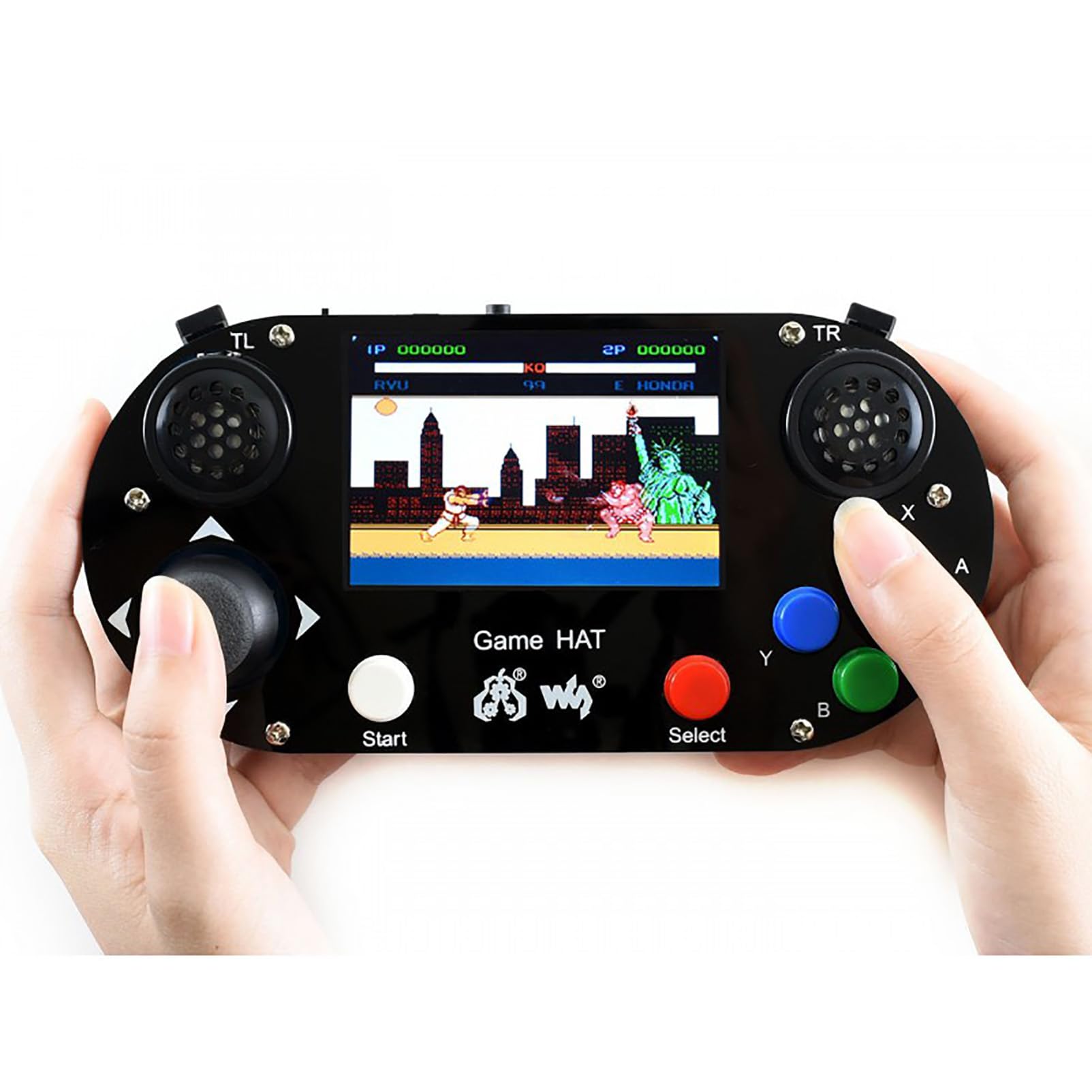 GameHat Raspberry Pi3 付属　組立済み　携帯型エミュレーター Amazon.com: Coolwell Game HAT for Raspberry Pi A+ B+ 2B 3B 3B+ 4B